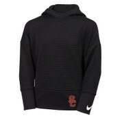 USC Trojans Nike Youth Girls' Black SC Interlock Double Fleece Hoodie